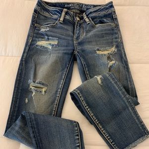American eagle jeans super stretch